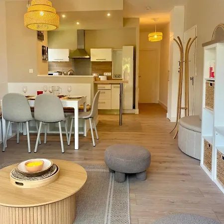 T2, 50 M Beach, Balcony With Sea View Apartment La Teste-de-Buch